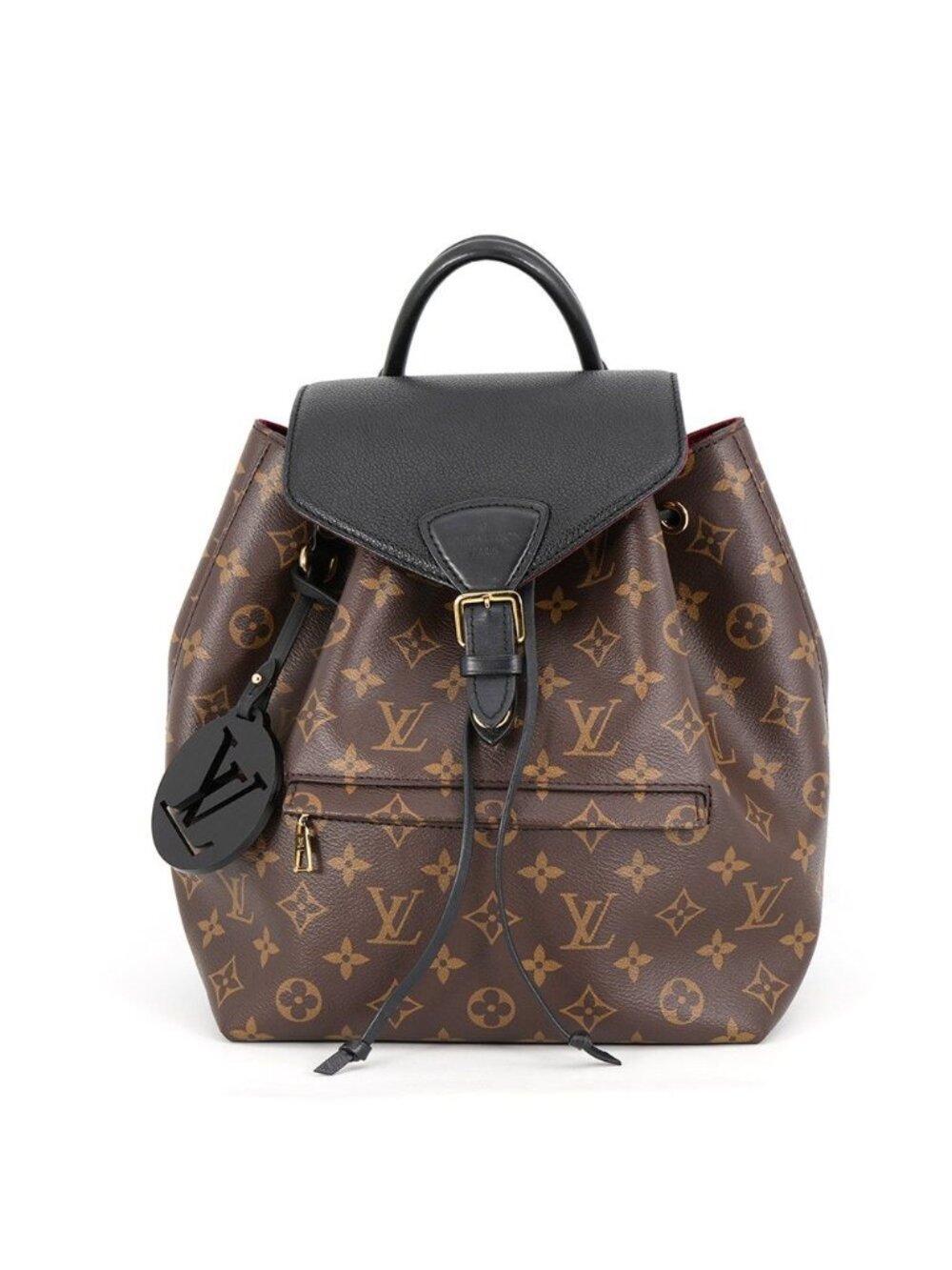 Louis Vuitton Backpack Monogram Montsouris NM PM Black